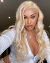 IM Beauty 613 Blonde Human Hair 13*4 Lace Frontal Body Wave Wig