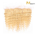 IM Beauty 613 Blonde Human Hair Deep Wave 13*4 Lace Frontal