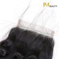 IM Beauty 10A Deep Wave 100% Human Hair 4*4 Closure